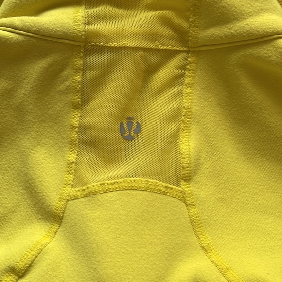 Lululemon yellow zip-up - Picture 5 of 5